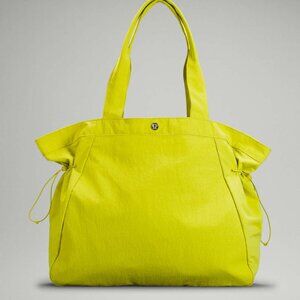 Lululemon Side Cinch Shopper Bag - NWT - Sonic Yellow